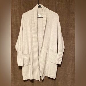 Cupcakes and Cashmere Cozy  Collared Cardigan ‘Oatmilk’Women’s size S
